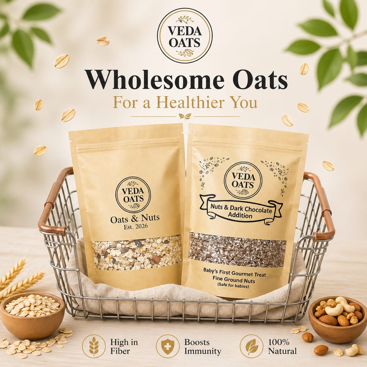 Oats & Nuts + Oats & Nuts Dark Chocolate Special 500G