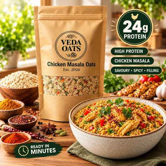 Chicken Masala Oats | Yakhni Oats