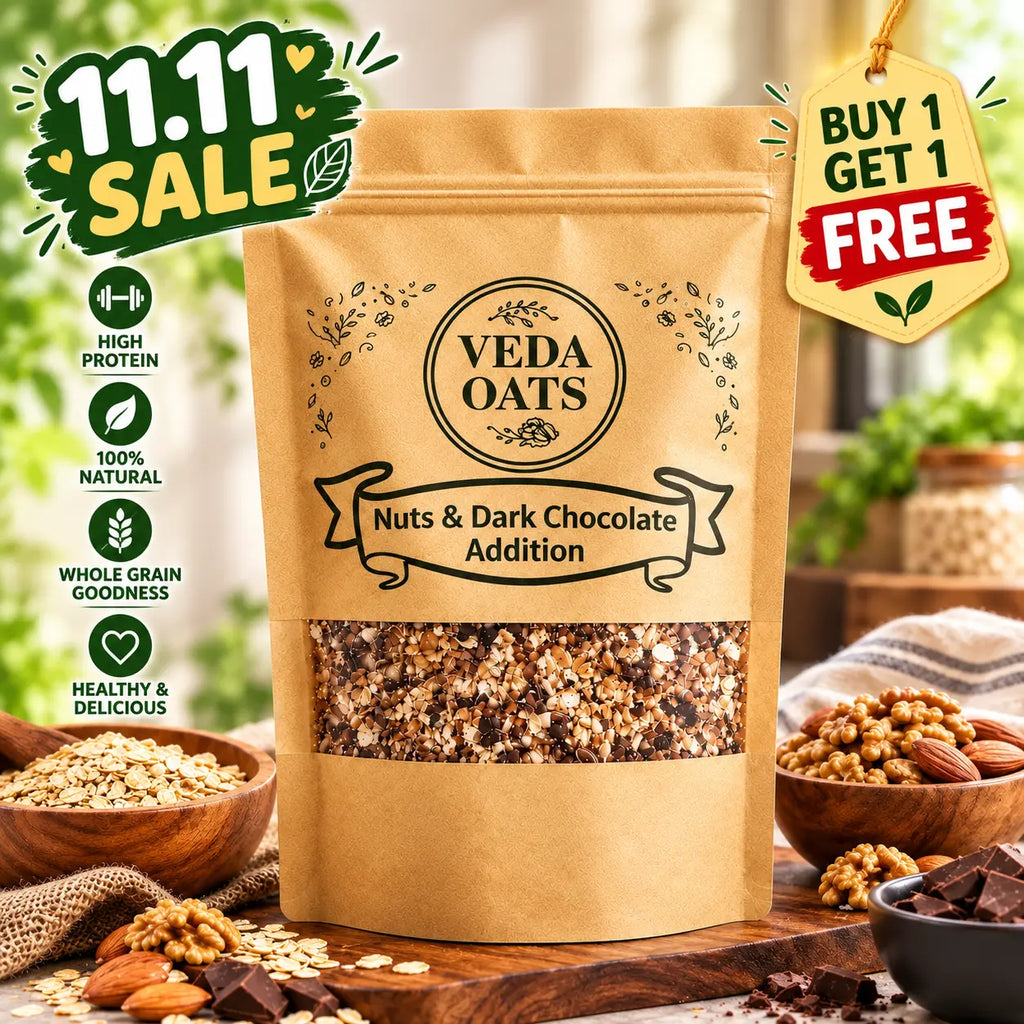 Oats & Nuts Dark Chocolate – With Chocolate Chips